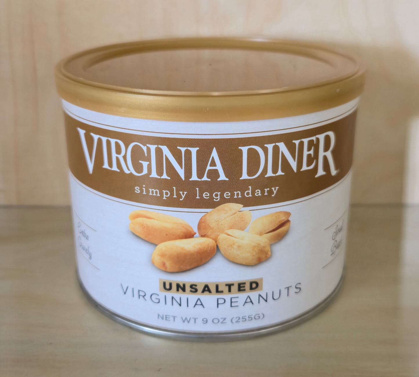 9oz Unsalted Virginia Peanuts