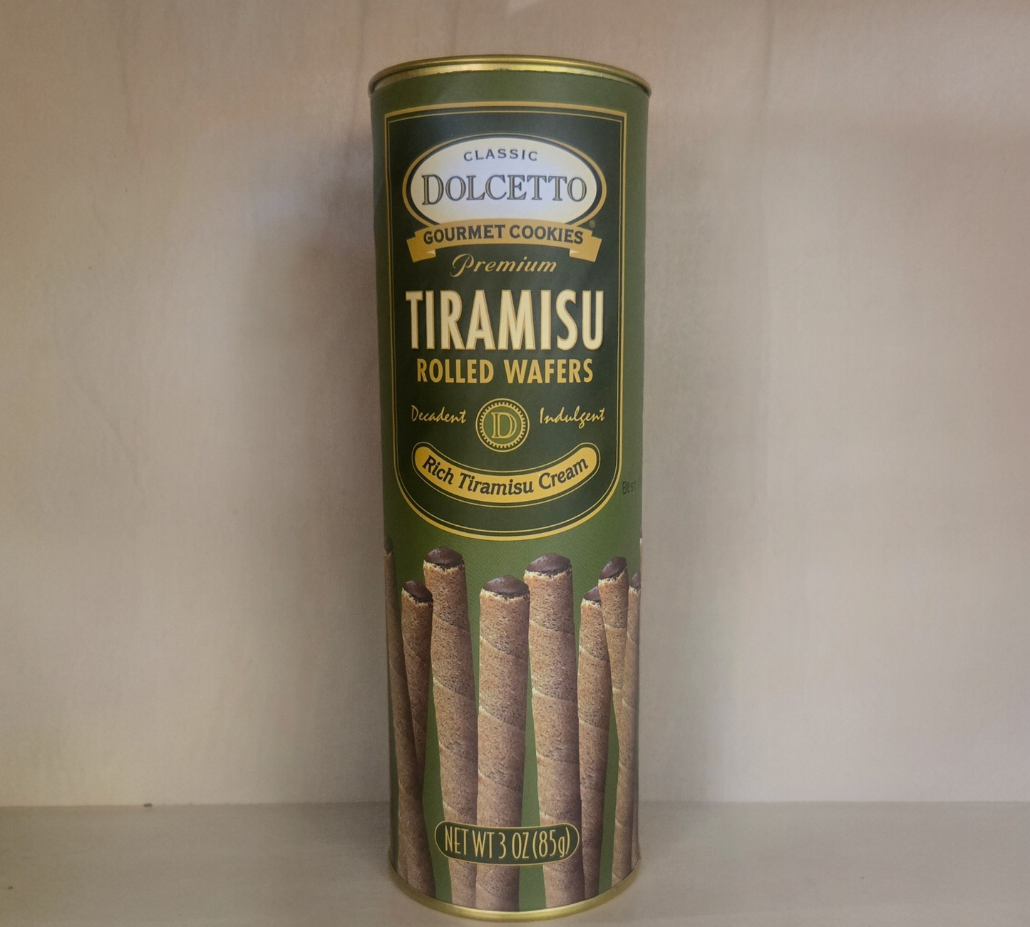 Tiramisu Rolled Wafers