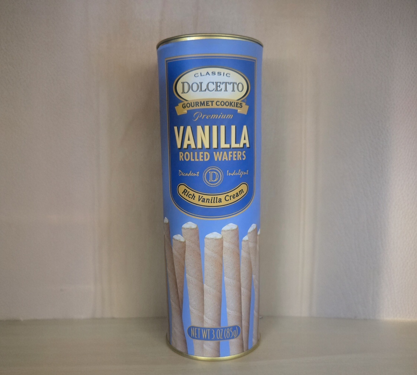 Vanilla Rolled Wafers