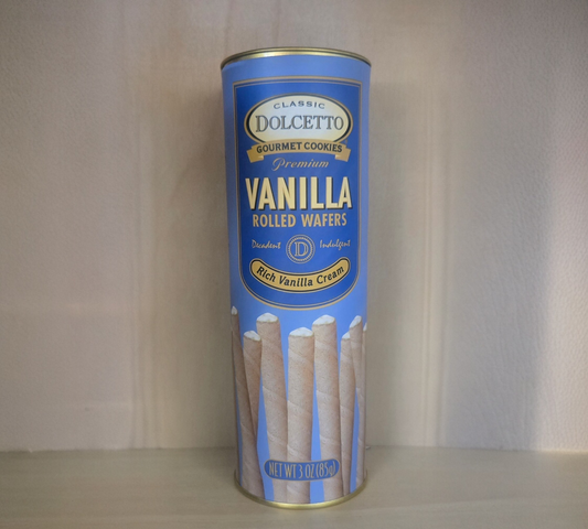 Vanilla Rolled Wafers