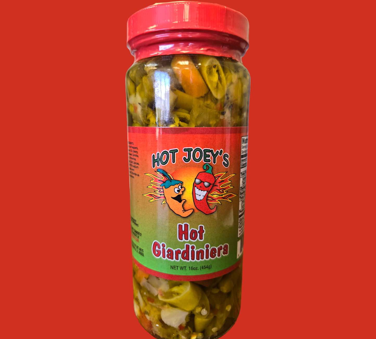 Hot Giardiniera 16oz.